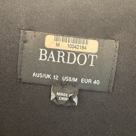 Bardot Black Label Detailed Bodysuit size M - Picture 3 of 4